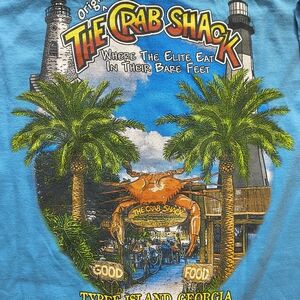 Comfort Colors Blue Crab Shack Tee